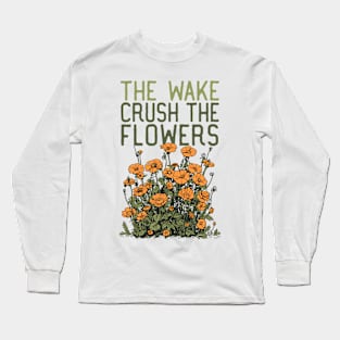 The Wake • • 1980s Style Aesthetic Design Long Sleeve T-Shirt